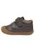 Chaussures en cuir doublés en laine cocoon vl Anthracite-+Cognac-+Gris tourterelle- 3 - vertbaudet enfant 