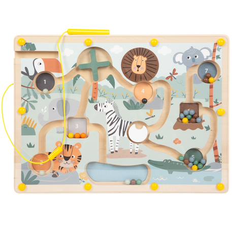 Labyrinthe magnétique safari Bleu 6 - vertbaudet enfant 