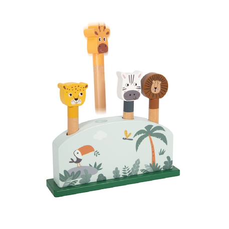 Pop-up animaux sauteurs safari Vert 2 - vertbaudet enfant 