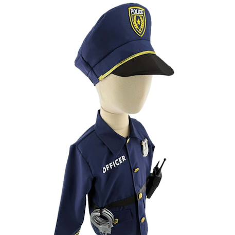 Déguisement enfant – officier de police Bleu 3 - vertbaudet enfant 