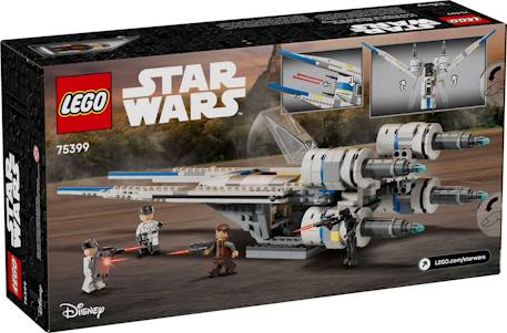 Lego star wars - le chasseur stellaire u-wing de l'alliance rebelle - 75399 Multicolore 2 - vertbaudet enfant 