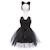 Déguisement enfant – robe chat noir avec bandeau oreilles Noir 6 - vertbaudet enfant 