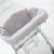 Protège-siège caddie bébé lavable + sac à dos de transport Anthracite+Gris argenté 6 - vertbaudet enfant 