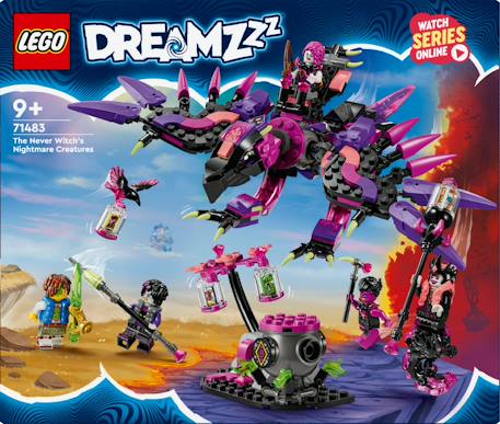 Lego dreamzzz - les créatures de la sorcière des cauchemars - 71483 Multicolore 3 - vertbaudet enfant 