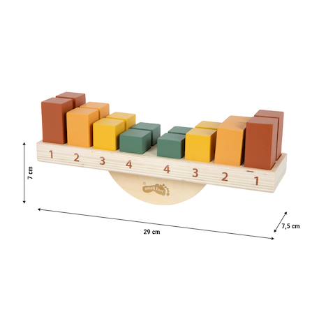 Jeu d'équilibre montessori Beige 6 - vertbaudet enfant 