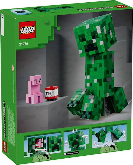 Lego minecraft - le creeper - 21276 Multicolore 2 - vertbaudet enfant 