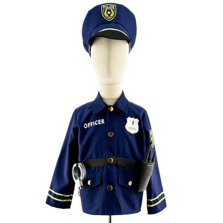 Déguisement enfant – officier de police Bleu 4 - vertbaudet enfant 