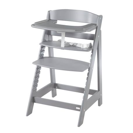 Tablette de chaise haute - plateau repas avec rebord sit up flex Beige délavé+Blanc+Bois naturel+Gris taupe+Noir 18 - vertbaudet enfant 