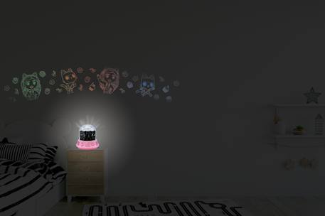 Veilleuse avec projections et effets sonores gabby et la maison magique Rose 5 - vertbaudet enfant 