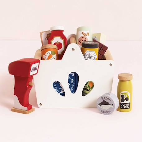 Ensemble epicerie et scanner Blanc 6 - vertbaudet enfant 