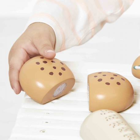 Panier de boulangerie, bois fsc, mamie soleil Multicolore 4 - vertbaudet enfant 