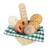 Panier de boulangerie, bois fsc, mamie soleil Multicolore 3 - vertbaudet enfant 