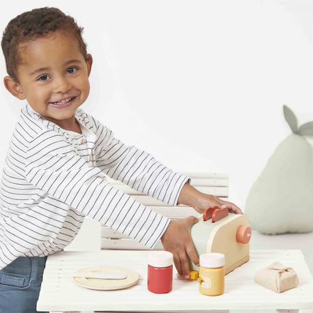 Grille-pain en bois fsc, 10 accessoires Multicolore 2 - vertbaudet enfant 