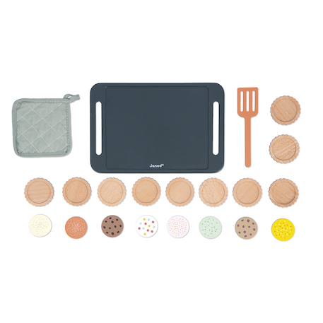 Vertbaudet Kit Ustensiles De Cuisine En Bois – Marmite, Poêle, Couverts – Jeu D'Imitation Dès 2 Ans – Multicolore