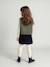 Gilet fille sans manches en sherpa vanille+vert 14 - vertbaudet enfant 