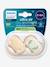 Lot de 2 sucettes Ultra Air night & day beige 4 - vertbaudet enfant 