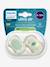 Lot de 2 sucettes ultra Air 6-18 mois vert 3 - vertbaudet enfant 