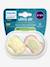 Lot de 2 sucettes Ultra Air 0-6M jaune 4 - vertbaudet enfant 