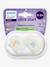 Lot de 2 sucettes Ultra start 0-2M bleu+mauve 8 - vertbaudet enfant 