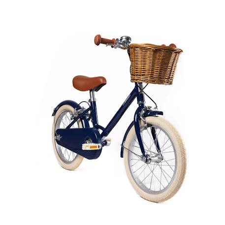 Vélo enfant à pédales - 16 pouces Bleu marine+Bleu turquoise+Crème+Rose 3 - vertbaudet enfant 