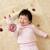 Coffret cadeau bébé cerf avec doudou et hochet Rose 2 - vertbaudet enfant 