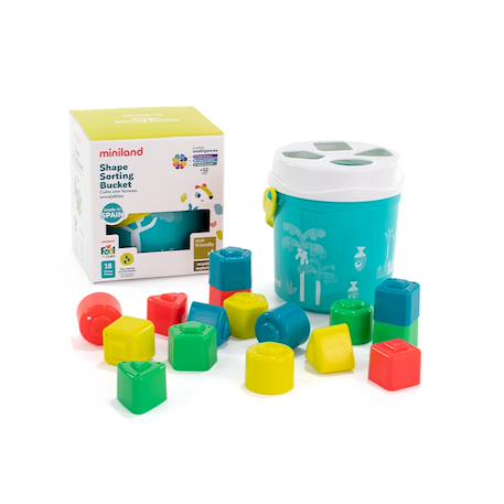 Empilables pour bébés de couleur turquoise Multicolore 3 - vertbaudet enfant 