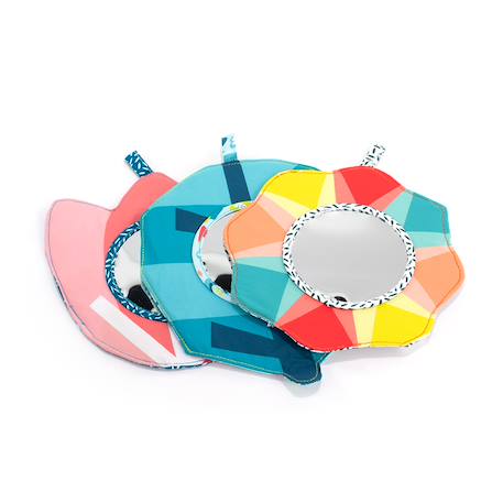 Ensemble de miroirs sensoriels pour bébés Vert 2 - vertbaudet enfant 