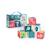 Ensemble de cubes doux avec hochet pour bébés Multicolore 3 - vertbaudet enfant 