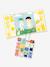 Stickers repositionnables jaune+rouge 3 - vertbaudet enfant 