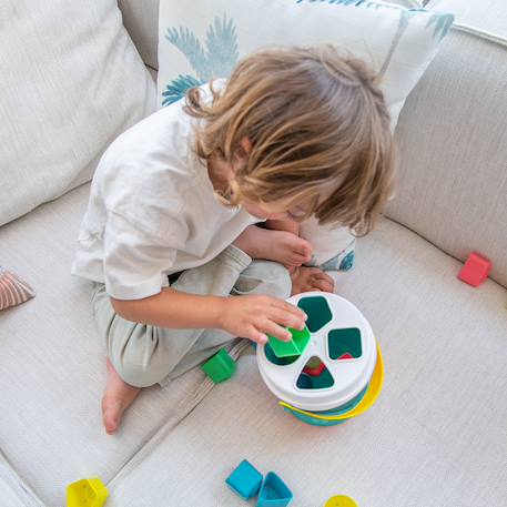 Empilables pour bébés de couleur turquoise Multicolore 4 - vertbaudet enfant 