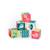 Ensemble de cubes doux avec hochet pour bébés Multicolore 1 - vertbaudet enfant 