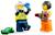 Lego city - la course-poursuite entre la voiture de police et la super voiture - 60415 Multicolore 3 - vertbaudet enfant 