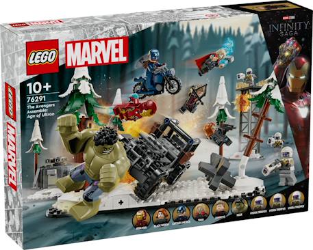 Lego marvel - avengers rassemblement : l'ère d'ultron - 76291 Multicolore 1 - vertbaudet enfant 