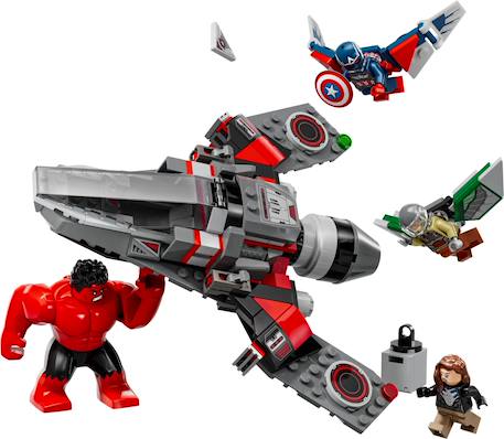 Lego marvel - captain america vs hulk rouge - 76292 Multicolore 3 - vertbaudet enfant 