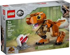 Jouet-Jeux d'imagination-Lego jurassic world - petite mangeuse : la femelle t. Rex - 76967
