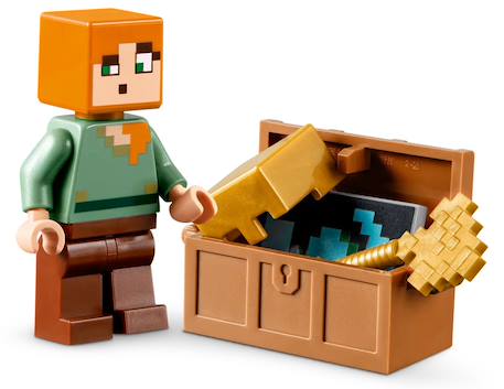 Lego minecraft - l'armurerie - 21252 Multicolore 6 - vertbaudet enfant 