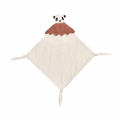 Doudou en coton biologique Beige 1 - vertbaudet enfant 