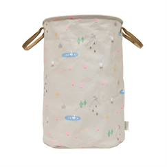 Chambre et rangement-Grand panier de rangement en polyester