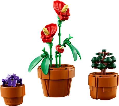 Lego botanicals - lego icons - les plantes miniatures - 10329 Multicolore 5 - vertbaudet enfant 