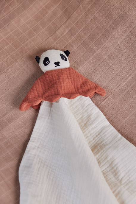 Doudou en coton biologique Beige 3 - vertbaudet enfant 