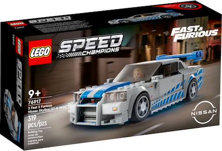 Lego speed champions - nissan skyline gt-r (r34) 2 fast 2 furious - 76917 Multicolore 1 - vertbaudet enfant 