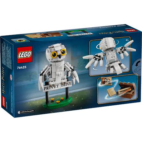 Lego harry potter - hedwige au 4 privet drive - 76425 Multicolore 2 - vertbaudet enfant 