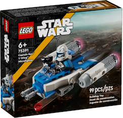 Jouet-Jeux d'imagination-Jeux de construction-Lego star wars - le microfighter y-wing du capitaine rex - 75391