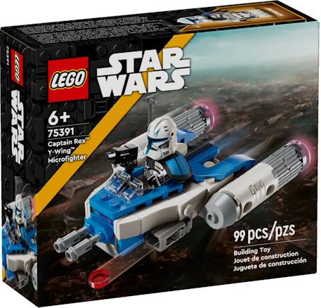 Lego star wars - le microfighter y-wing du capitaine rex - 75391 Multicolore 1 - vertbaudet enfant 