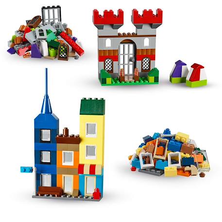 Lego classic - boîte de briques créatives deluxe lego - 10698 Multicolore 5 - vertbaudet enfant 
