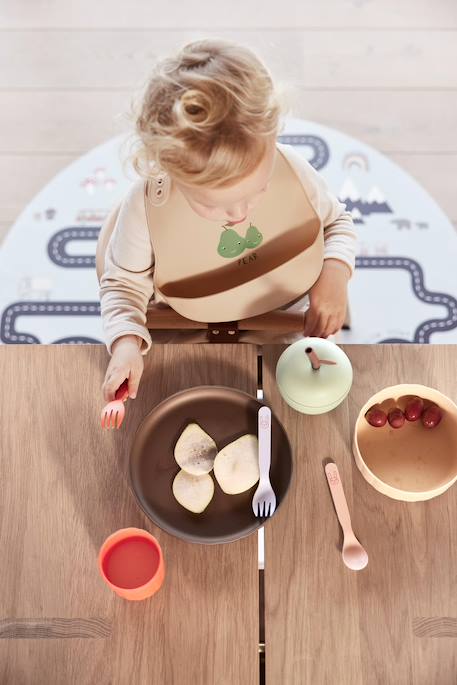 Tasse Bleu+Marron+Rose 10 - vertbaudet enfant 