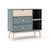 Commode estefania Blanc+Vert 10 - vertbaudet enfant 