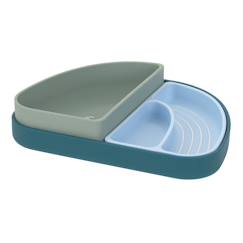 Puériculture-Assiette à compartiments (3pcs) - tiny team, chien