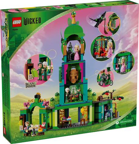 Lego wicked - bienvenue à emerald city - 75684 Multicolore 2 - vertbaudet enfant 
