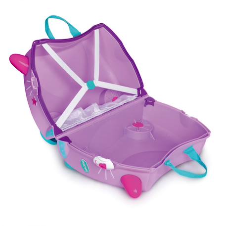 Valise Trunki ride on - Bagage Cabine - Chat Purple 3 - vertbaudet enfant 